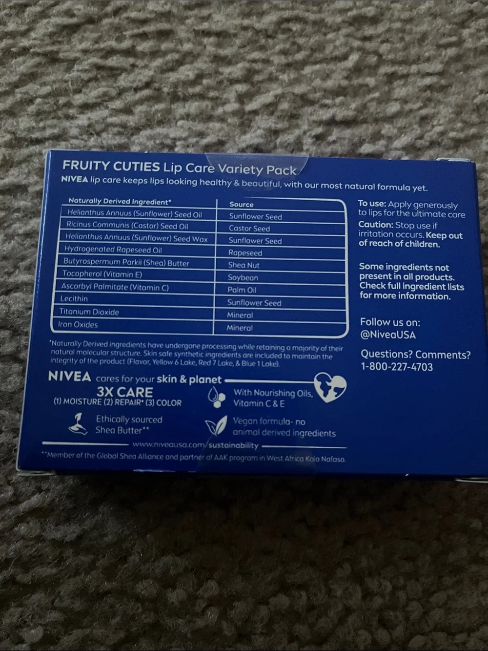 Nivea fruity cuties